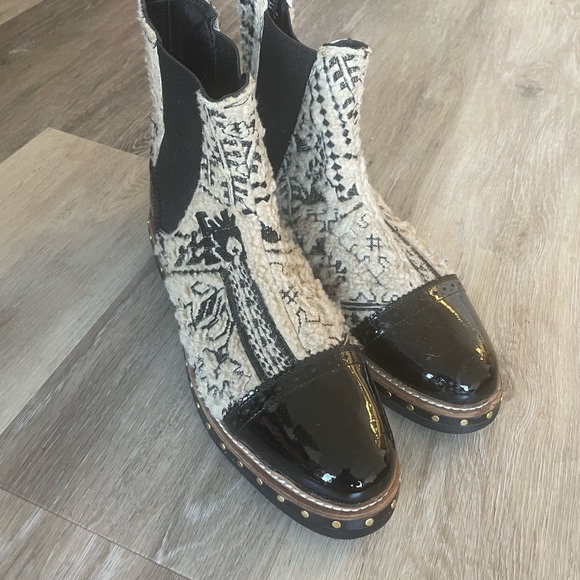 Free People textile Chelsea boots - Picture 3 of 6